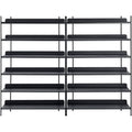 Thumbnail photo of Compile Shelving System/configuration 8, Black - Shelving System - Cecilie Manz - Black - Metal