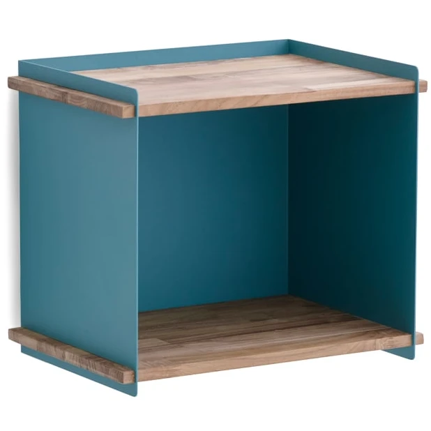 Box Wall Storage Aqua, Teak