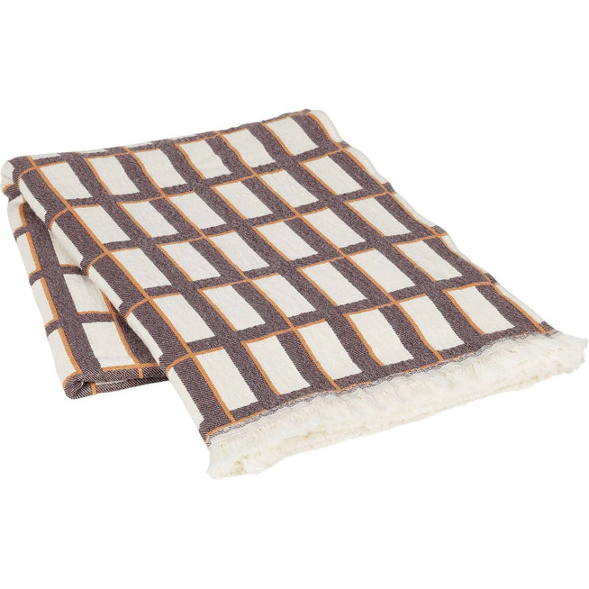 Photo of Isa Plaid Brun - 130x180cm