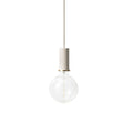 Thumbnail photo of Collect  - A Light - Socket Pendant - Pendel - Lys Grå - Low - H10,2
