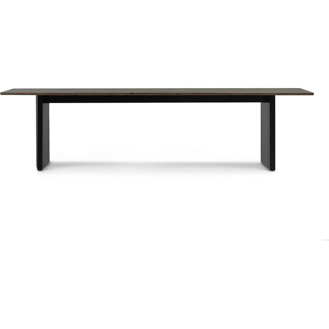 Photo of Panel Table 90 X 300 Cm Black Dark Brown - Matbord - Simon Legald - Brun - Metall/trä