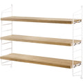 Thumbnail photo of String Pocket, Oak/white - Wall shelves - Nils Strinning - Wood-coloured, white - Metal/wood