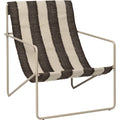 Thumbnail photo of Desert Chair - Lænestol - Cashmere/off-white/chocolate - W63 X H77,5 X D66 Cm