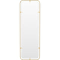 Thumbnail photo of Nimbus Mirror Rectangular Polished Brass - Helkroppsspeglar - Krøyer-sætter-lassen - Guld