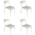 Thumbnail photo of Luxembourg Chair, Clay Grey - Garden Chairs - Frédéric Sofia - Green, Grey - Metal