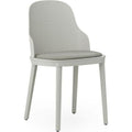 Thumbnail photo of Allez Chair Upholstered Canvas - Dining Chair - Warm Grey - H: 79 x L: 45 x D: 50 x Sh: 45.5 cm