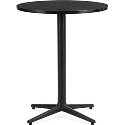 Photo of Allez Bord 4l Ø70 - Marmor - Cafebord - Sort Marmor - H: 75 X Ø: 70 Cm