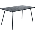 Thumbnail photo of Luxembourg Table 143 X 80 Cm, Anthracite - Matbord Utomhus - Frédéric Sofia - Grå - Metall
