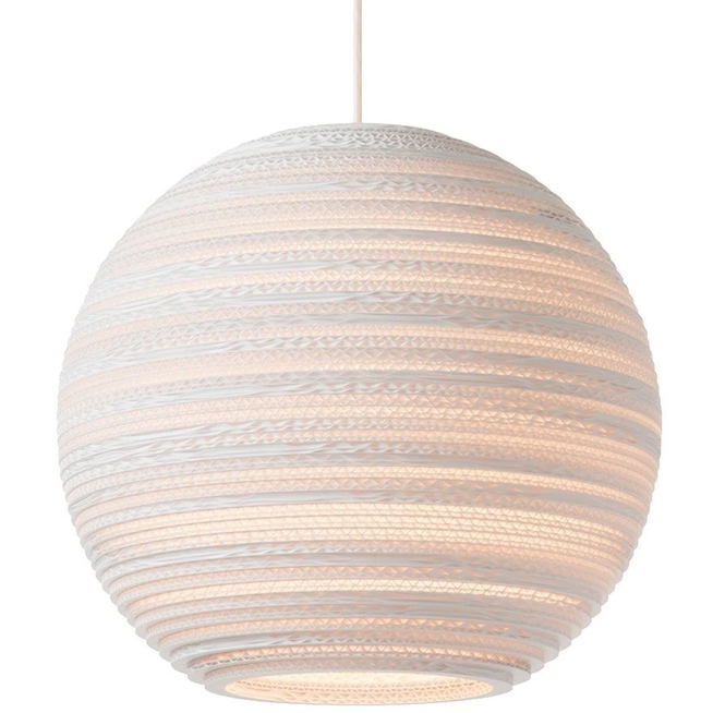 Photo of Moon 14 Hanging Lamp White - GP-1162