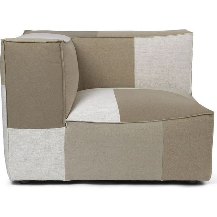 Photo of Catena Sofa - Large - Modulsofa - L200 / Patchwork - Natural/off-white - W108 X L108 X H76 X Sh42 Cm