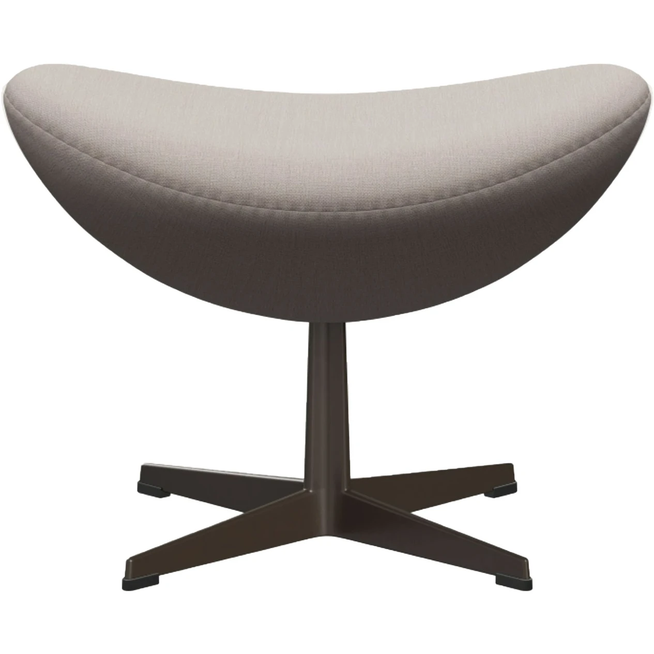 Photo of 3127 Ägget Footstool, Christianshavn 1120 Warm Graphite - Footstools - Arne Jacobsen - Grey - Metal/textile/synthetic
