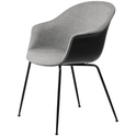Bat Dining Chair, Front Upholstered, Conic Base