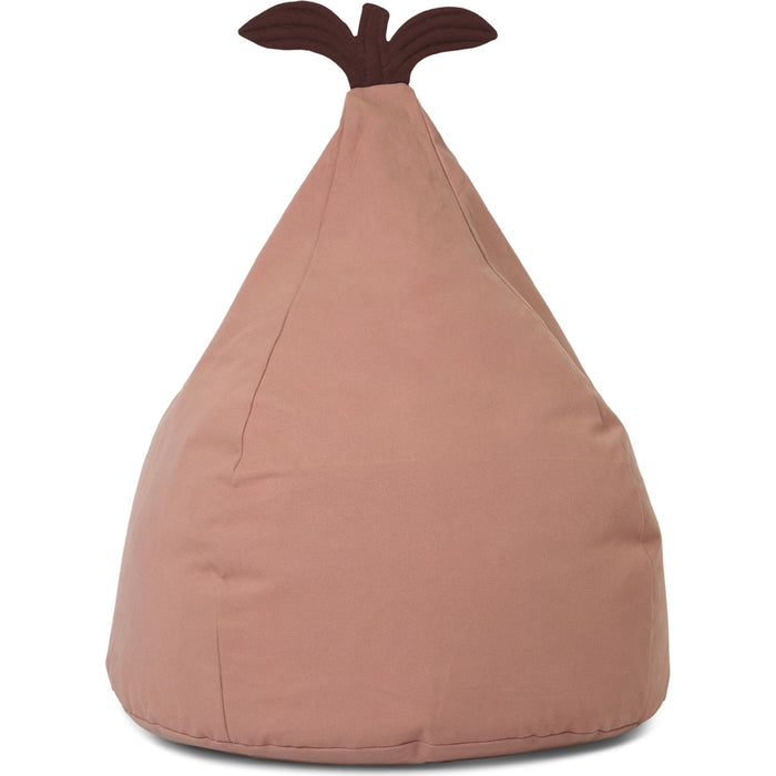 Photo of Pear Bean Bag - Børnepuf - Dusty Rose - B55 X H117 X D35 Cm