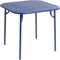 Thumbnail photo of Week-end, Square Table, Blue - Garden Table - Studio Brichet-ziegler - Blue - Metal