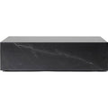 Thumbnail photo of Plinth Low Black Marble - Soffbord - Norm Architects - Svart - Trä/sten