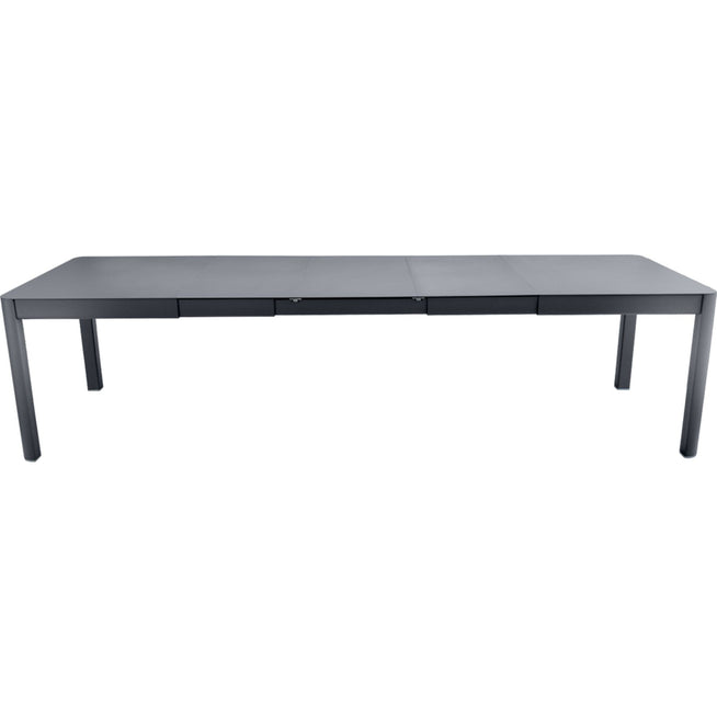 Photo of Ribambelle Table With 3 Extensions, Anthracite - Matbord Utomhus - Grå - Metall