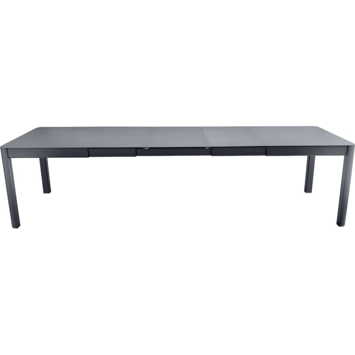 Photo of Ribambelle Table With 3 Extensions, Anthracite - Matbord Utomhus - Grå - Metall