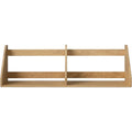 Thumbnail photo of B5 Shelf Gloss 5 80x21 Cm Oak Nature Lacquered
