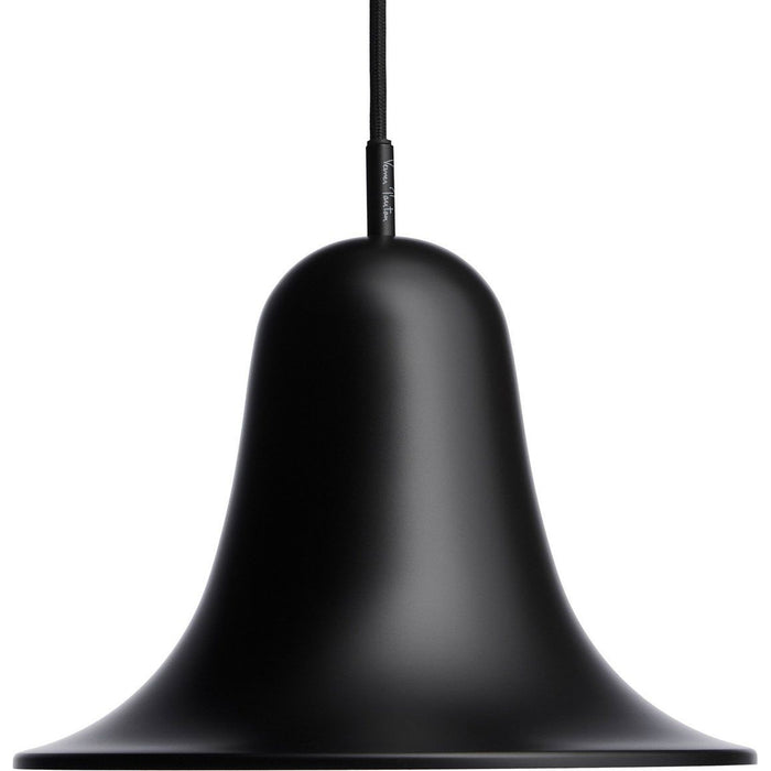 Photo of Pantop Pendant - Matt Black - Pendant Lights - Verner Panton - Black