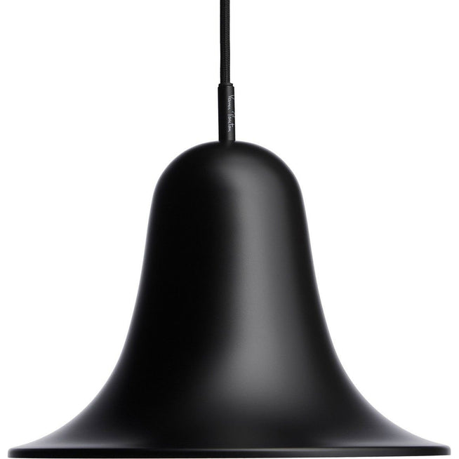Photo of Pantop Pendant - Matt Black - Pendant Lights - Verner Panton - Black