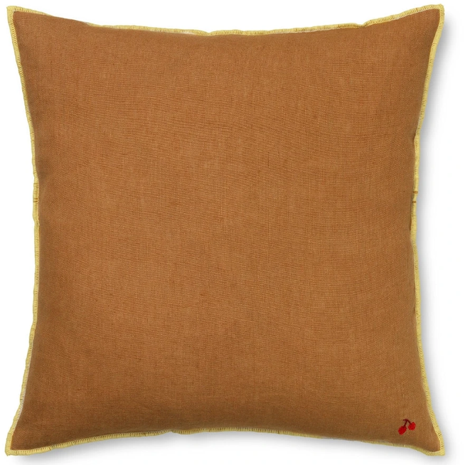 Photo of Contrast Linen Cushion 1