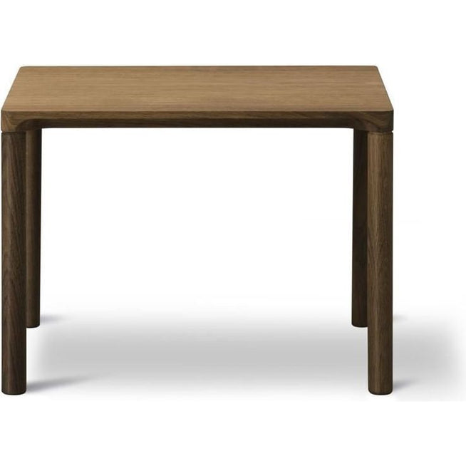 Photo of Piloti 6705 Side Table Smoked Oak Height 41 cm