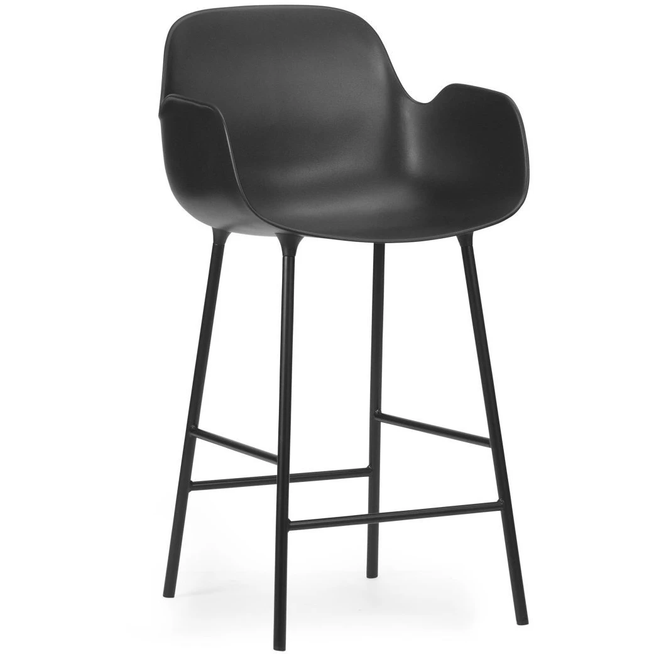 Photo of Form Bar Armchair 65 Cm Steel