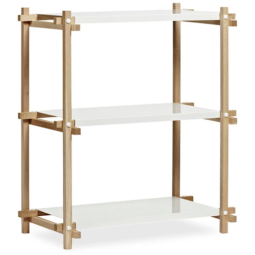 Photo of Woody Bookcase from Hay (low row incl. 3 shelves)