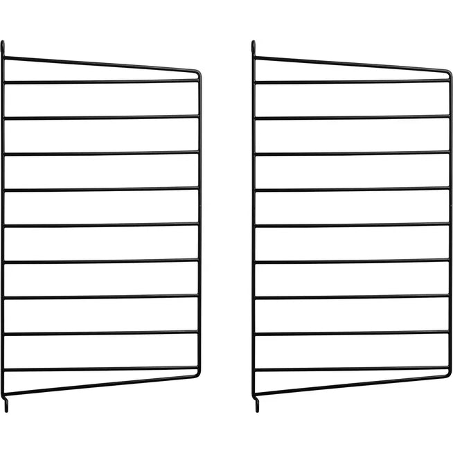 Photo of String Wall Rack 50x30, Black, 2-pack - Shelving - Nils Strinning - Black - Metal