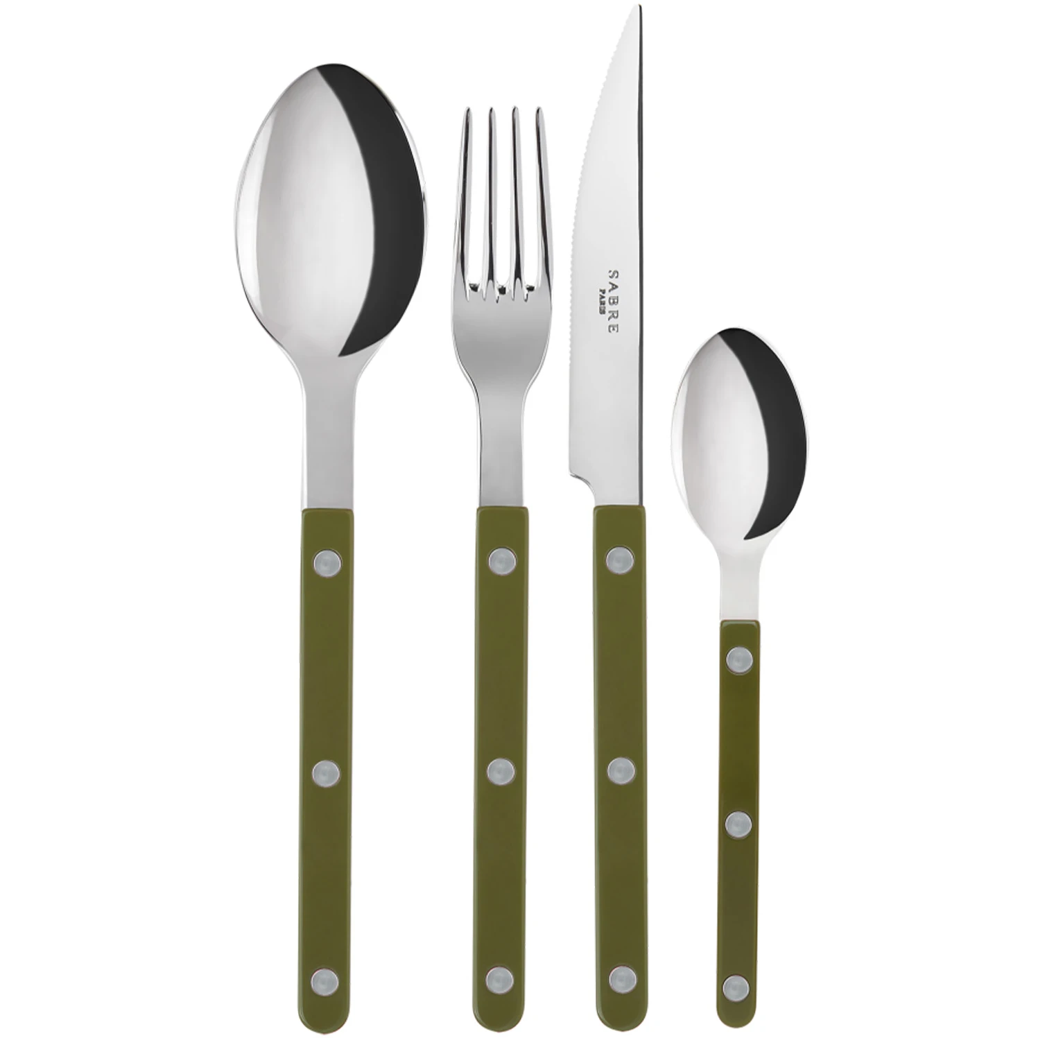 Bistrot Shiny Solid - 4 Pieces Cutlery Set