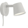 Thumbnail photo of Tip Wall Lamp Grey - Bedside lamps - Jens Fager - Grey