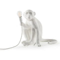 Thumbnail photo of Monkey Lamp Sitting White - Bordslampor - Marcantonio Raimondi Malerba - Vit