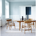 Thumbnail photo of CH338 Dining Table (with space for 2 leaves)