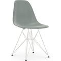 Eames Plastic Chair Dsr - 24 Light Grey - White Base - Matstolar - Charles & Ray Eames - Grå - Metall/plast