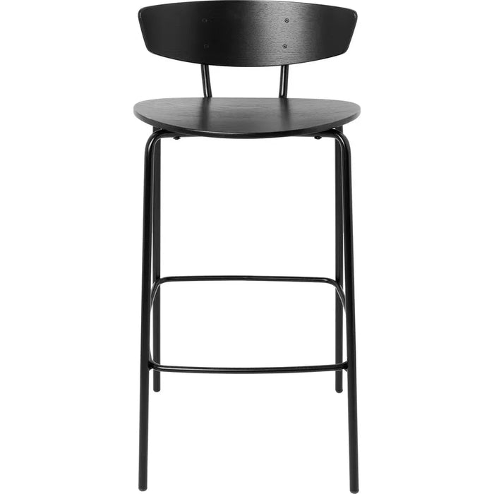 Photo of Herman Bar Stool - Barstol - Low - Sort - W39,5 H83,5 D39,5 Cm