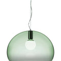 Thumbnail photo of Fl/y Suspension 9030, Transparent Sage Green, Incl. Led 15w E27 - Pendellampor - Ferruccio Laviani - Grön