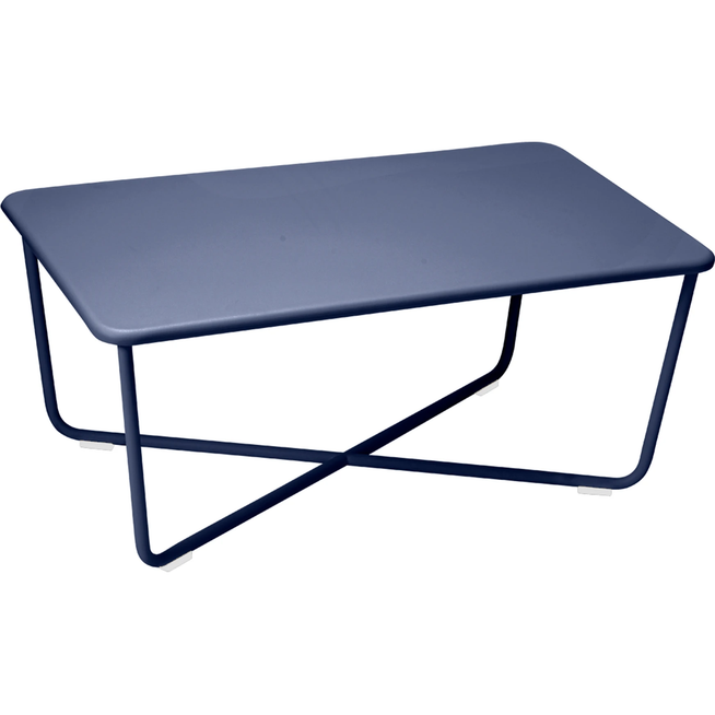 Photo of Croisette Low Table - Deep Blue - Småbord & Sidobord Utomhus - Pascal Mourgue