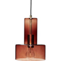 Thumbnail photo of Hanging Lamp Glass - Brown