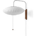Thumbnail photo of Nelson Saucer Bubble Wall Lamp