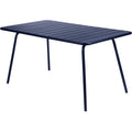 Thumbnail photo of Luxembourg Table 207 x 100, Deep Blue - Outdoor Dining Table - Frédéric Sofia - Blue - Metal