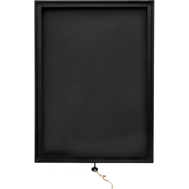 Photo of Black Display Box - Metal / Glass