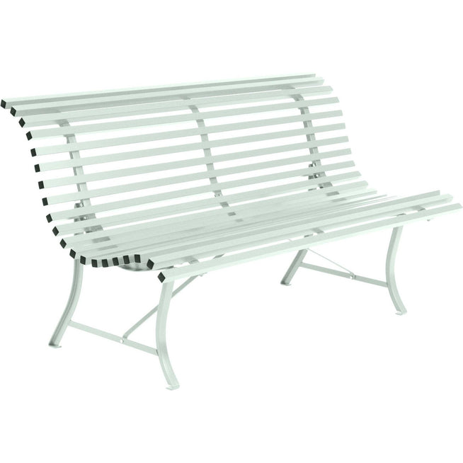 Photo of Louisiane Bench 150 cm Ice Mint A7 - Garden Benches - Blue - Metal
