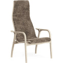 Lamino Arm Chair White Pigmented Oak/Sheep Skin