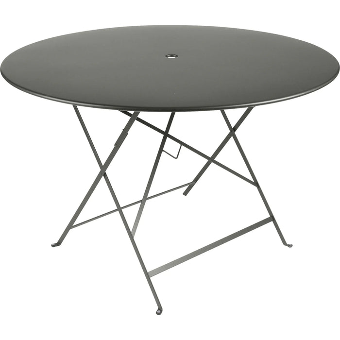 Photo of Bistro Table Ø 117 cm - Rosemary - Outdoor dining table - Green - Metal