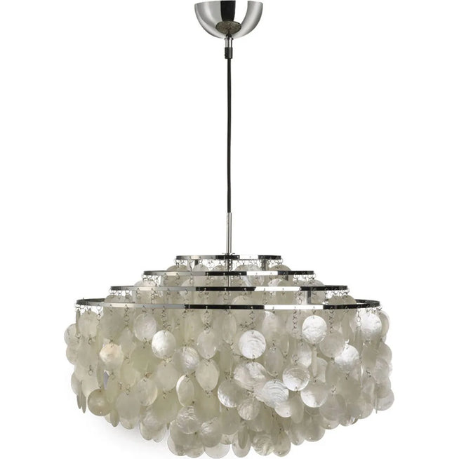 Photo of Fun 10dm Pendant - Pendant Lamps - Silver/Beige