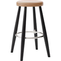Ch58 Bar Stool - Black Lacquered Oak