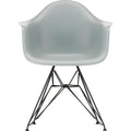Thumbnail photo of Eames Plastic Armchair DAR - 24 Light Grey - Basic Dark Base - Dining Chairs - Metal/Plastic