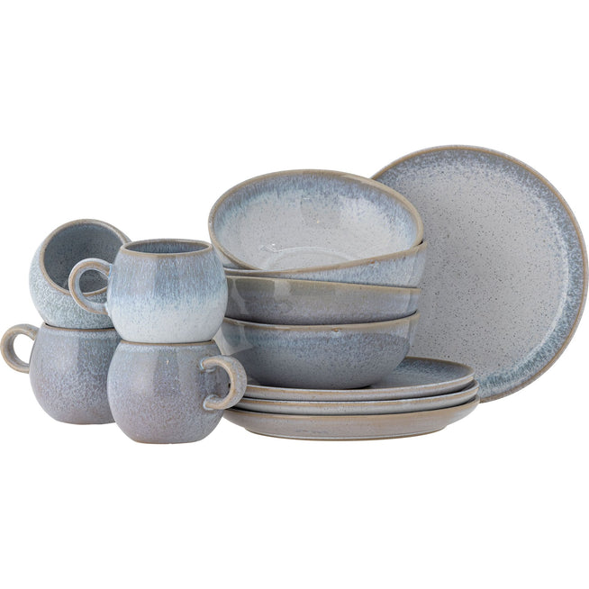 Photo of Paula 12 Piece Breakfast Tableware Set Blue