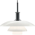 Thumbnail photo of Ph 41/2-4 Glass Hanging Lamp Chrome