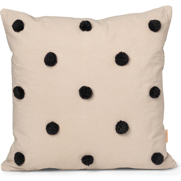 Photo of Dot Tufted Cushion - Pude - Sand - B: 50 X H: 50 Cm